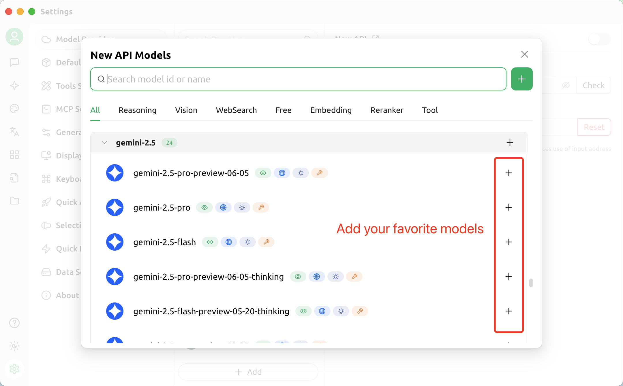 Add Models