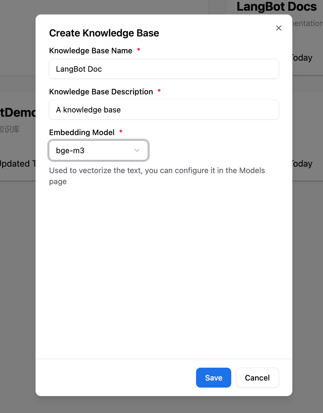 Use Embedding Model